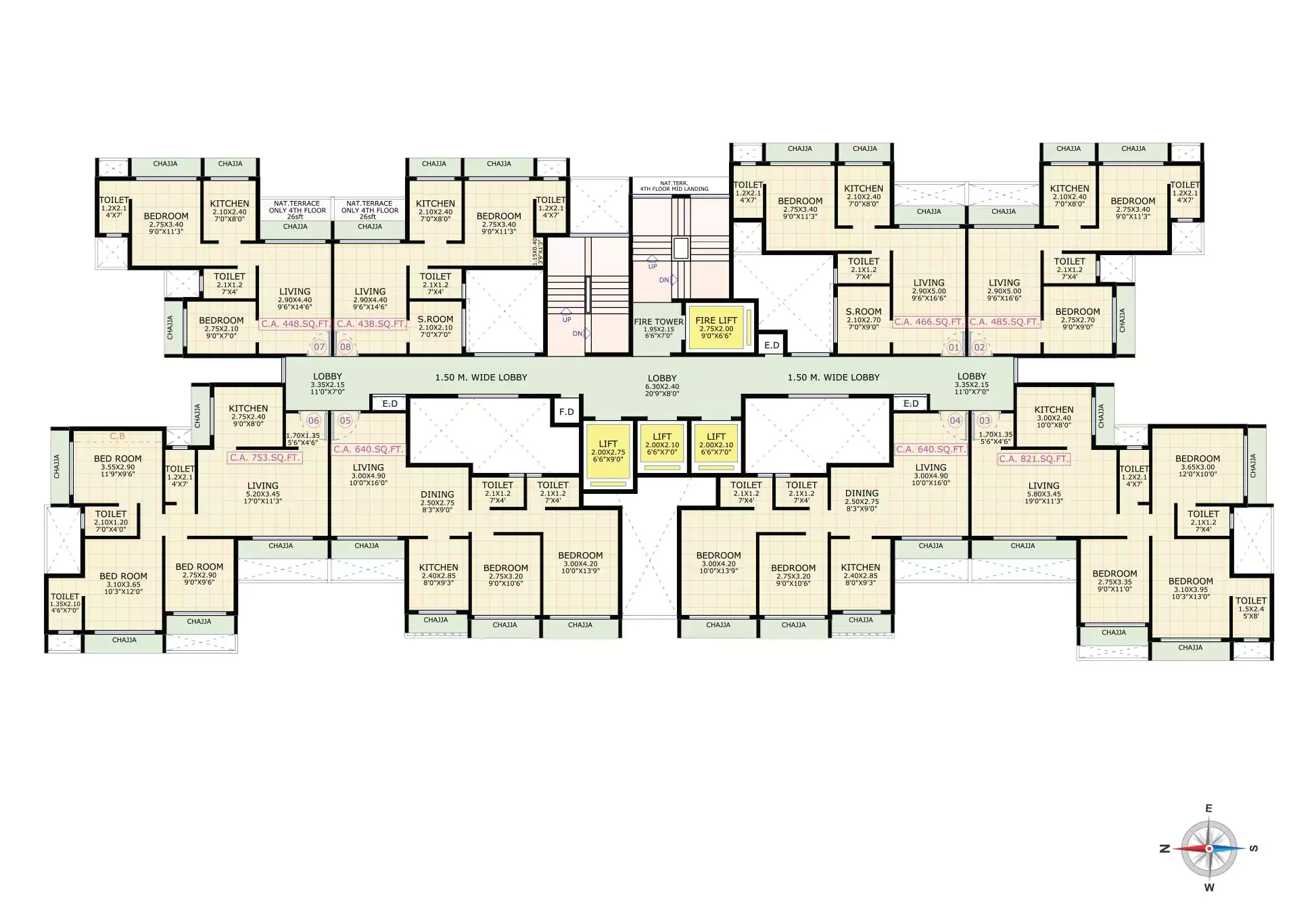 Typical Floor Plan - Gami Jade