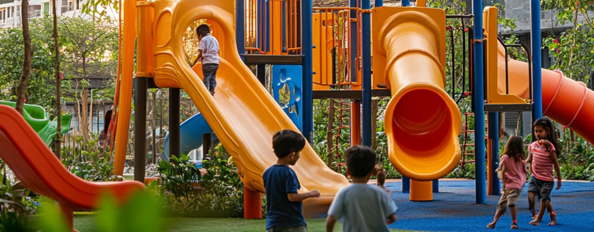 Kid's Play Area - Gami Satyam Skyscape